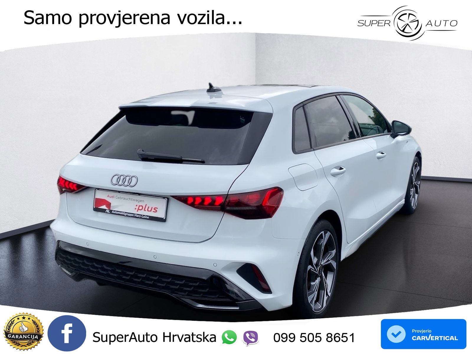 Audi A3 Sportback 30 TFSI (116 KS) Mild Hybrid S tronic S line LED+GR SJED+ACC