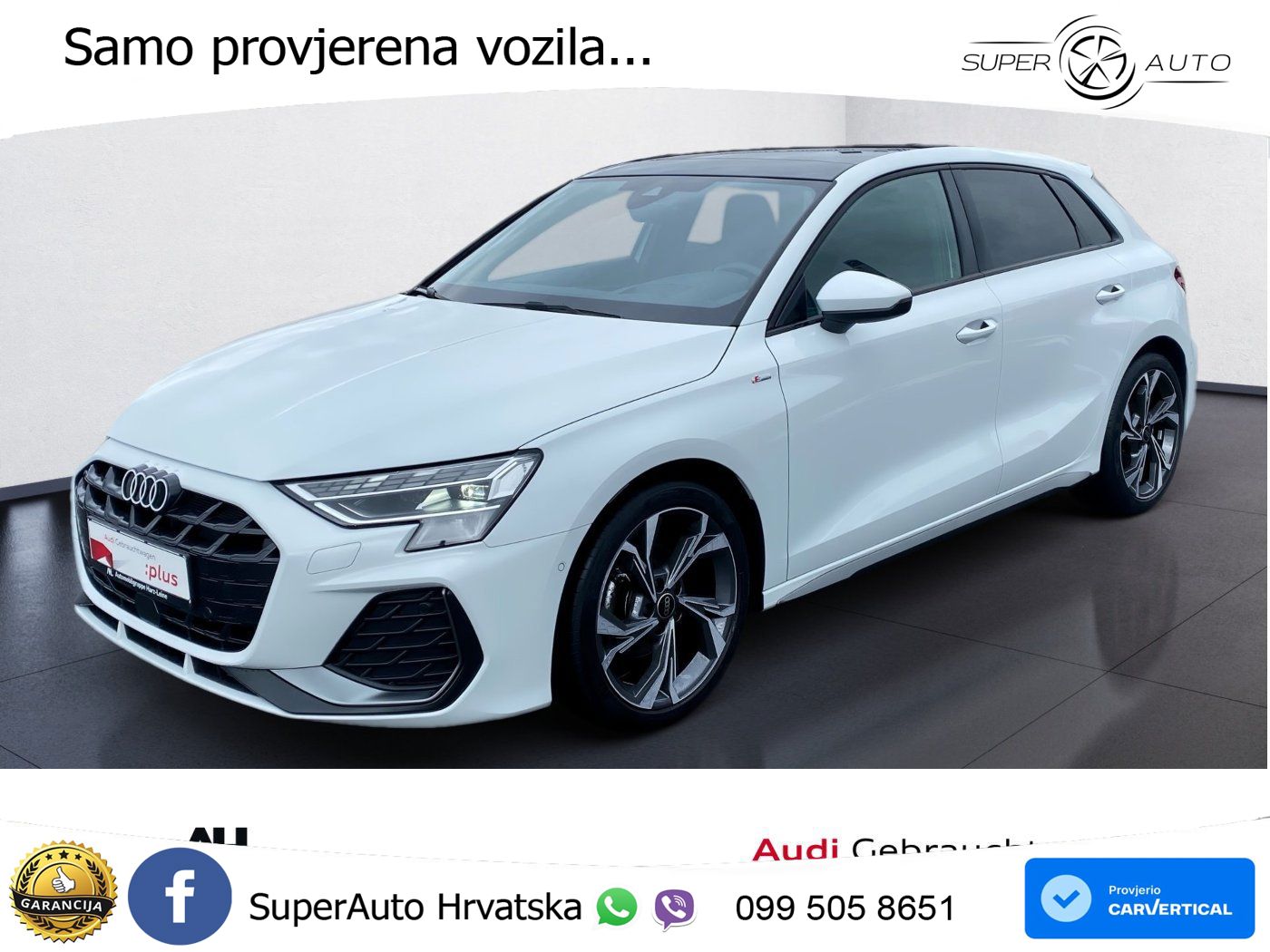 Audi A3 Sportback 30 TFSI (116 KS) Mild Hybrid S tronic S line LED+GR SJED+ACC