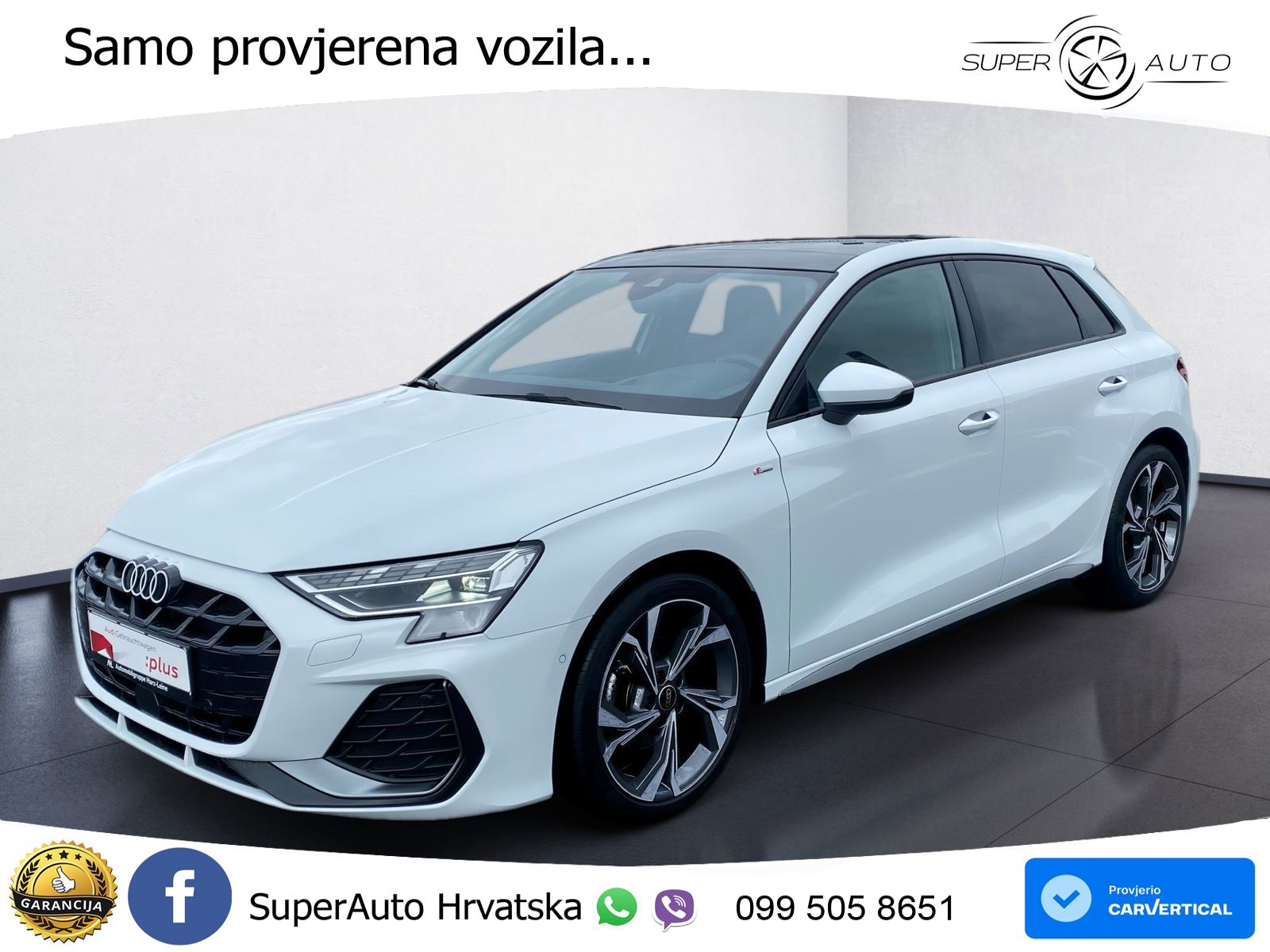 Audi A3 Sportback 30 TFSI (116 KS) Mild Hybrid S tronic S line LED+GR SJED+ACC