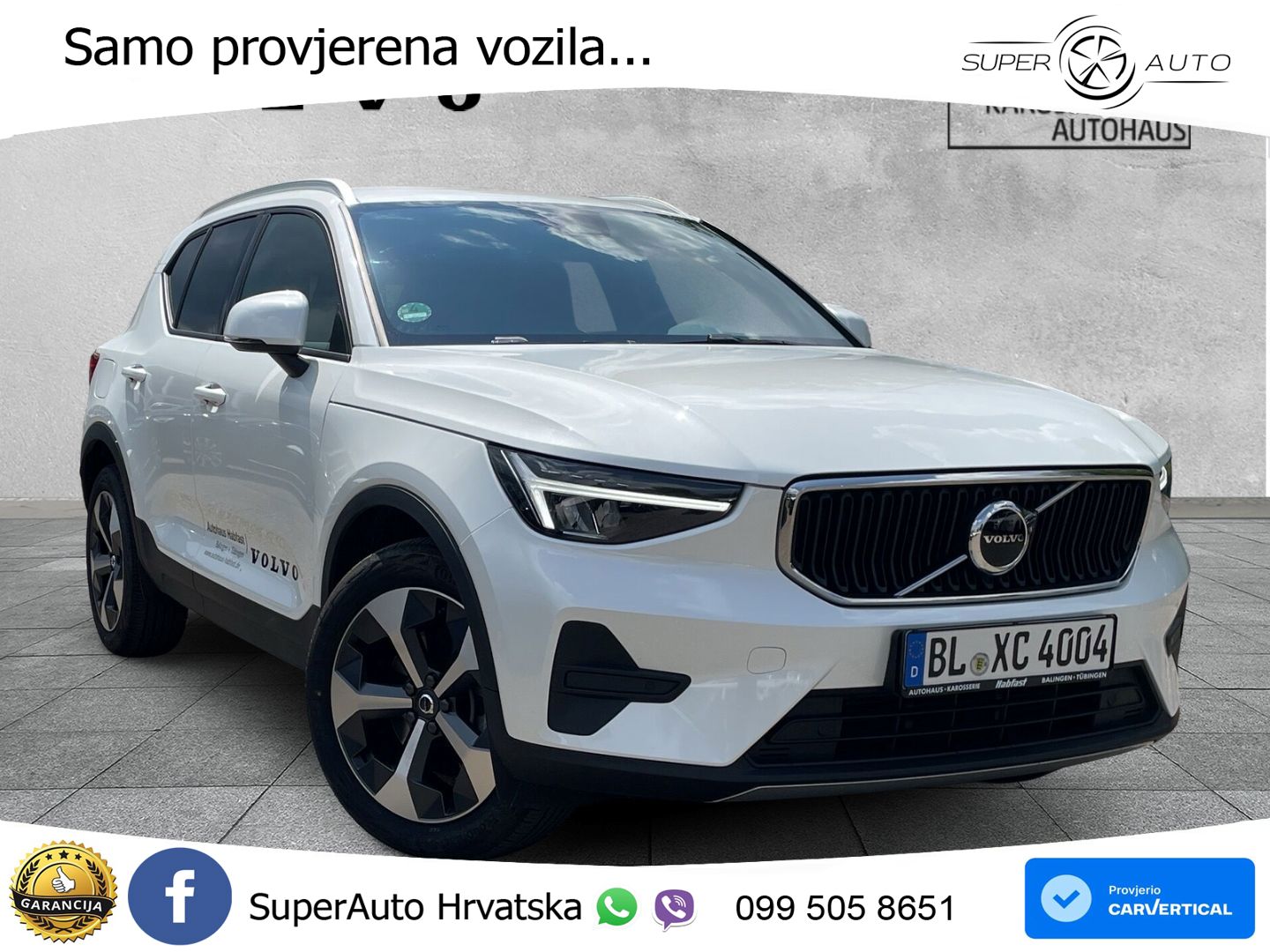 Volvo XC40 2.0 B3 163 KS Automatic LED+GR SJED+ACC