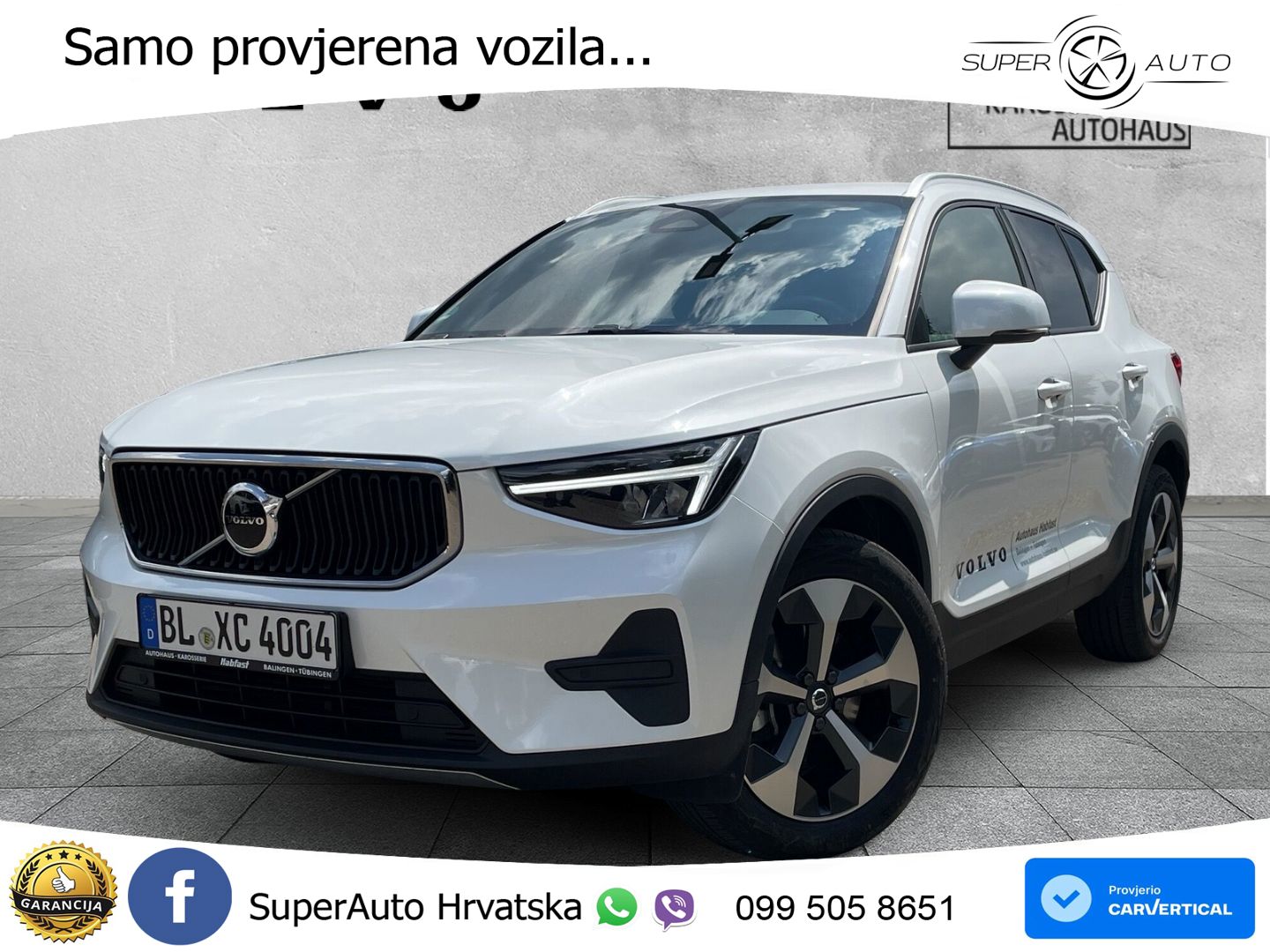 Volvo XC40 2.0 B3 163 KS Automatic LED+GR SJED+ACC