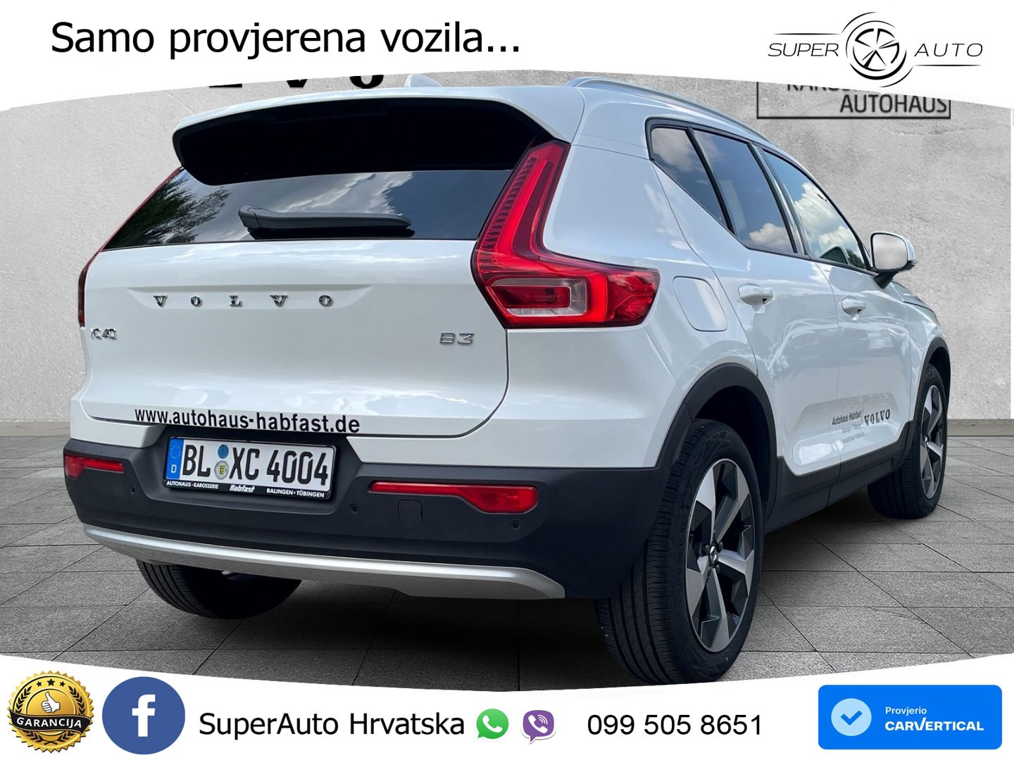 Volvo XC40 2.0 B3 163 KS Automatic LED+GR SJED+ACC