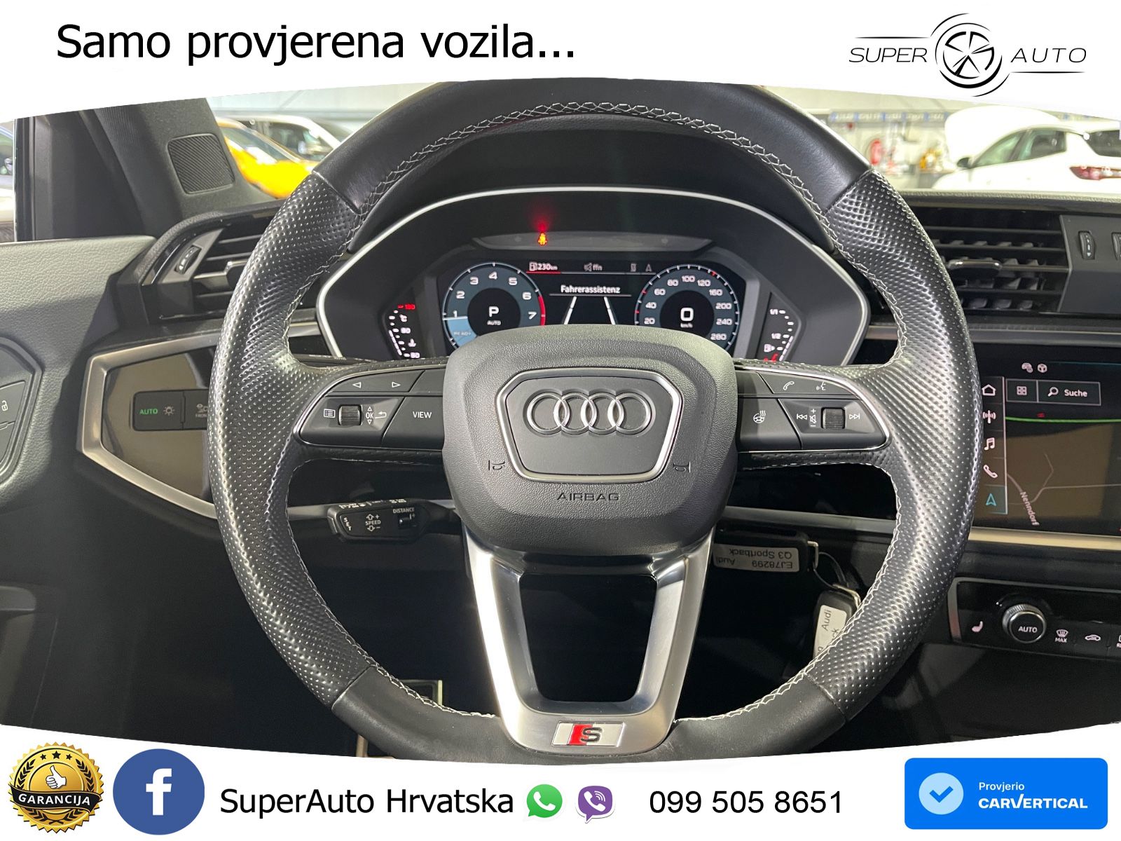 Audi Q3 II Sportback 40 TFSI (190 KS) quattro S tronic S line LED+GR SJED+ACC