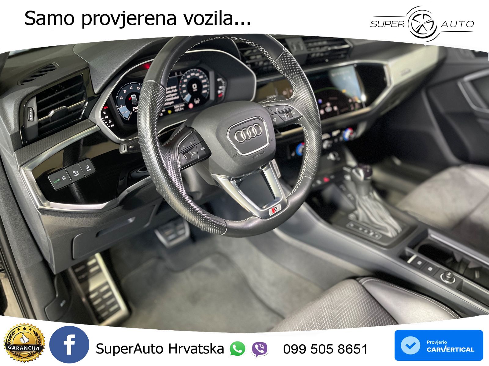 Audi Q3 II Sportback 40 TFSI (190 KS) quattro S tronic S line LED+GR SJED+ACC
