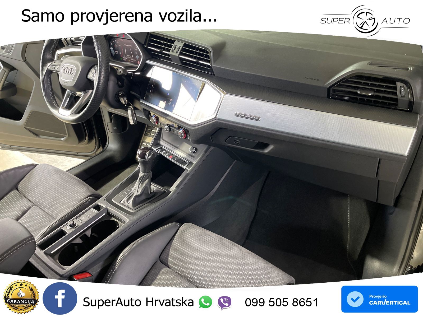 Audi Q3 II Sportback 40 TFSI (190 KS) quattro S tronic S line LED+GR SJED+ACC