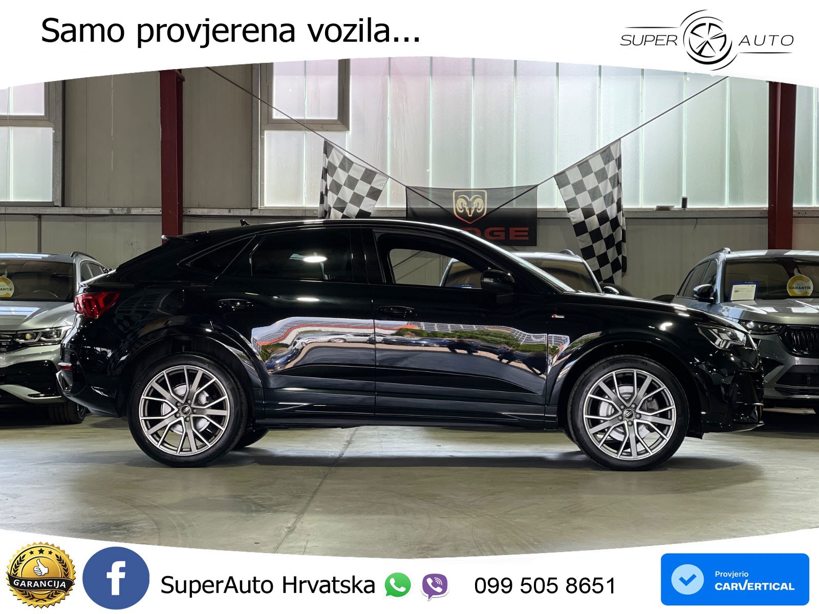 Audi Q3 II Sportback 40 TFSI (190 KS) quattro S tronic S line LED+GR SJED+ACC