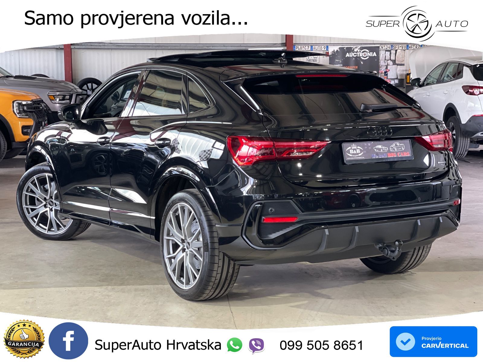 Audi Q3 II Sportback 40 TFSI (190 KS) quattro S tronic S line LED+GR SJED+ACC