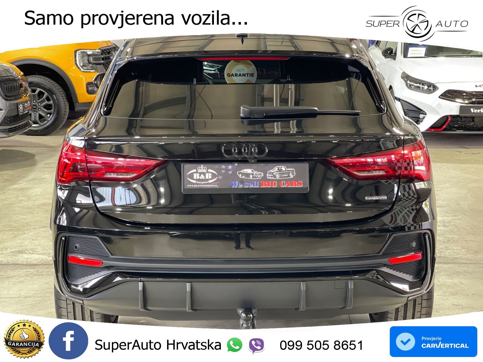Audi Q3 II Sportback 40 TFSI (190 KS) quattro S tronic S line LED+GR SJED+ACC