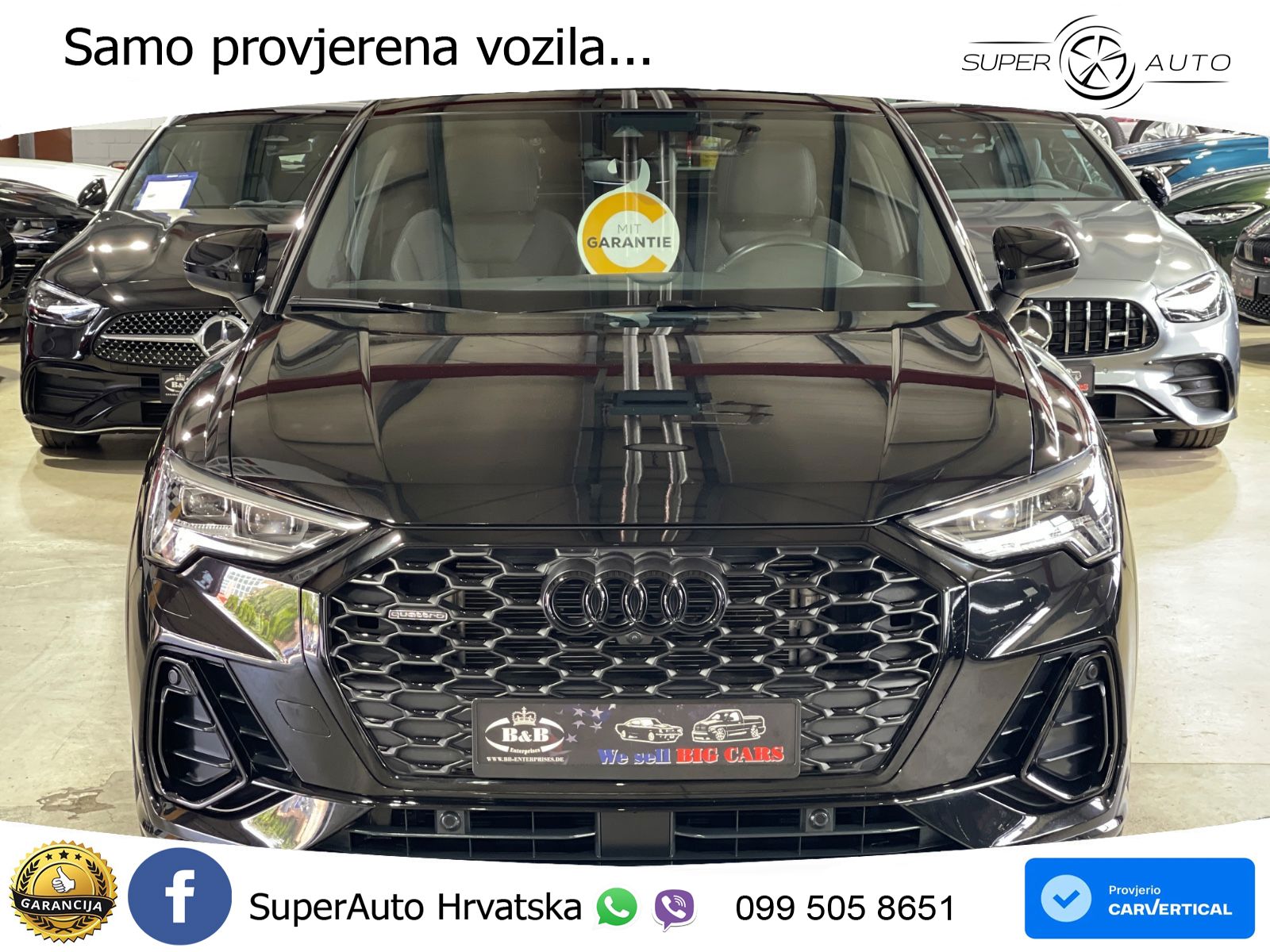 Audi Q3 II Sportback 40 TFSI (190 KS) quattro S tronic S line LED+GR SJED+ACC