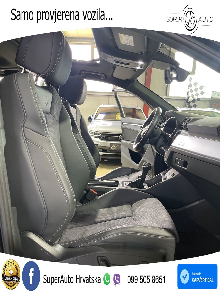 Audi Q3 II Sportback 40 TFSI (190 KS) quattro S tronic S line LED+GR SJED+ACC