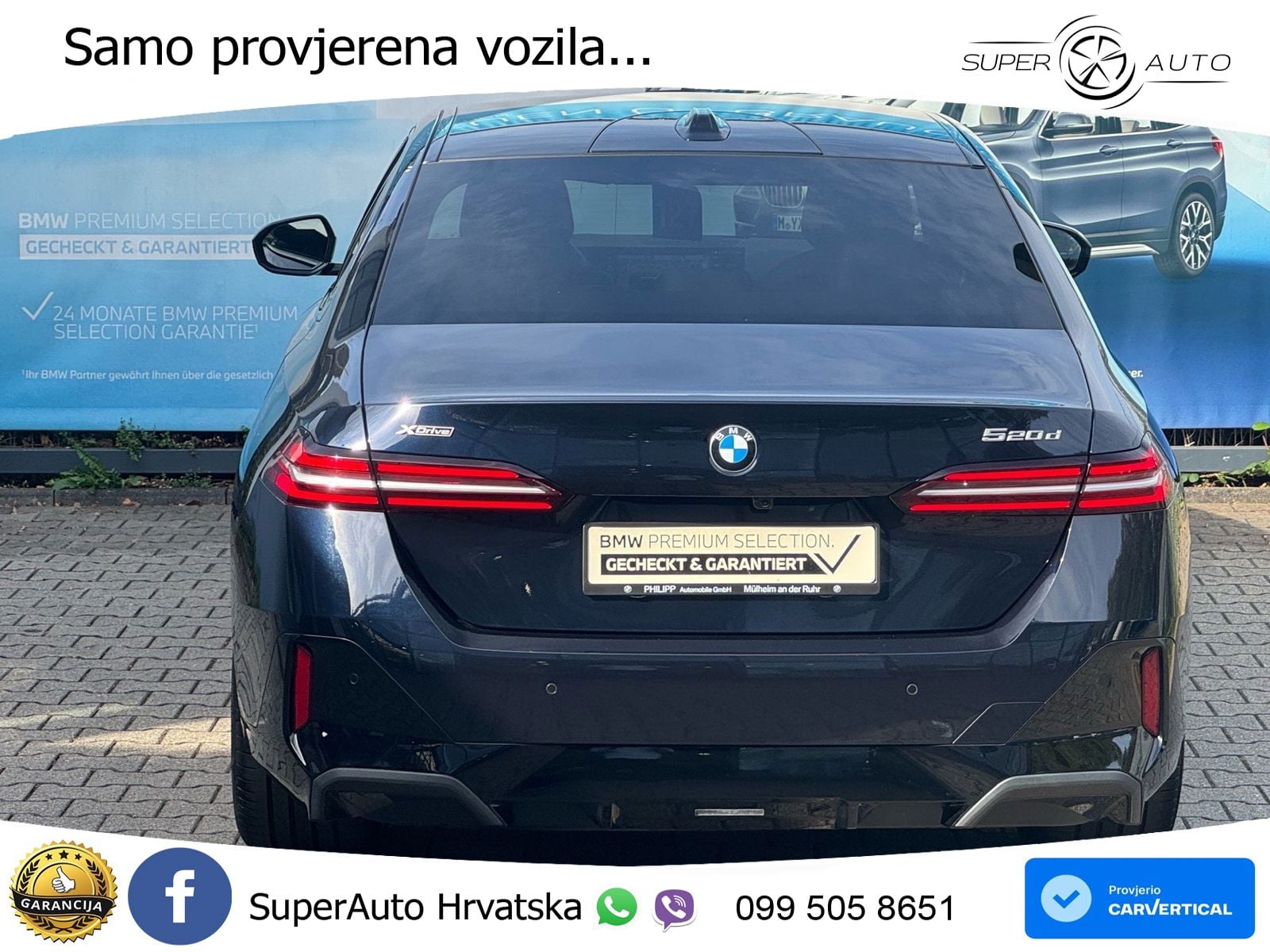 BMW 520d (197 KS) xDrive Steptronic M Sport ACC+HEAD+4xGR SJED+360+PANO