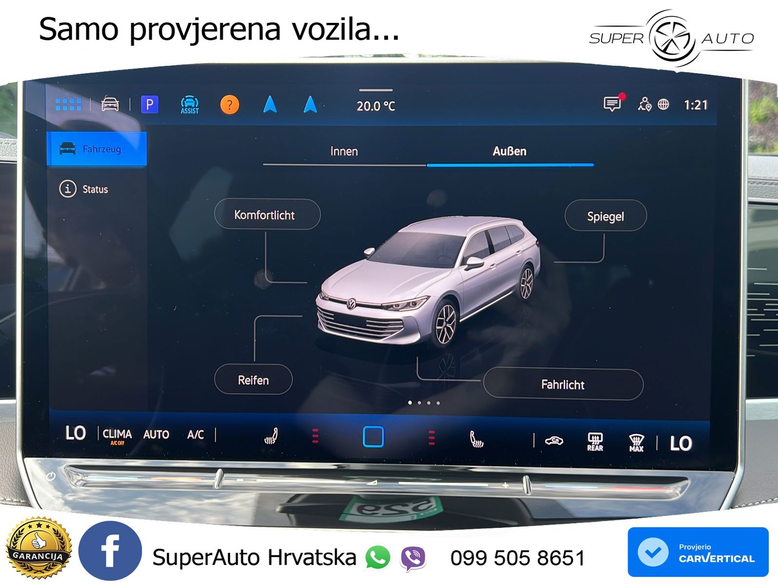 Volkswagen Passat Variant 1.5 eTSI (150 KS) DSG Elegance LED+GR SJED+ACC