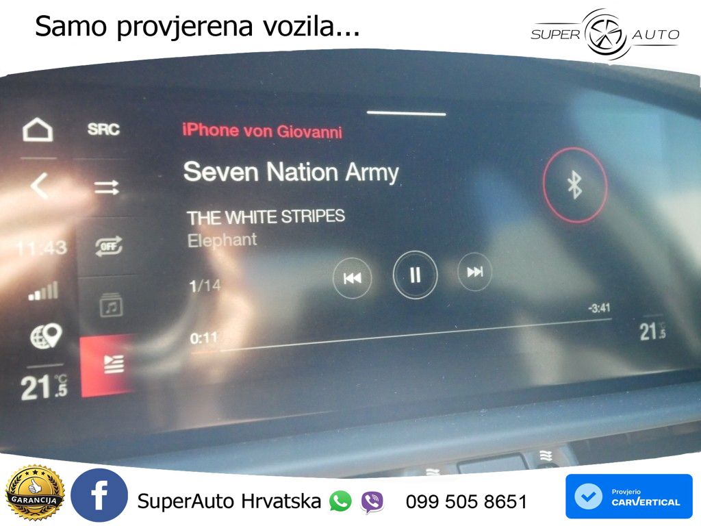 Alfa Romeo Giulia 2.0 Turbo (280 KS) Q4 Automatic LED+GR SJED+ACC