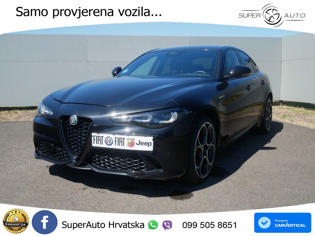 Alfa Romeo Giulia 2.0 Turbo (280 KS) Q4 Automatic LED+GR SJED+ACC