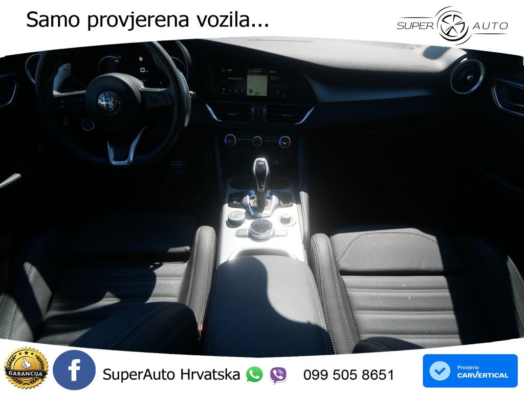 Alfa Romeo Giulia 2.0 Turbo (280 KS) Q4 Automatic LED+GR SJED+ACC