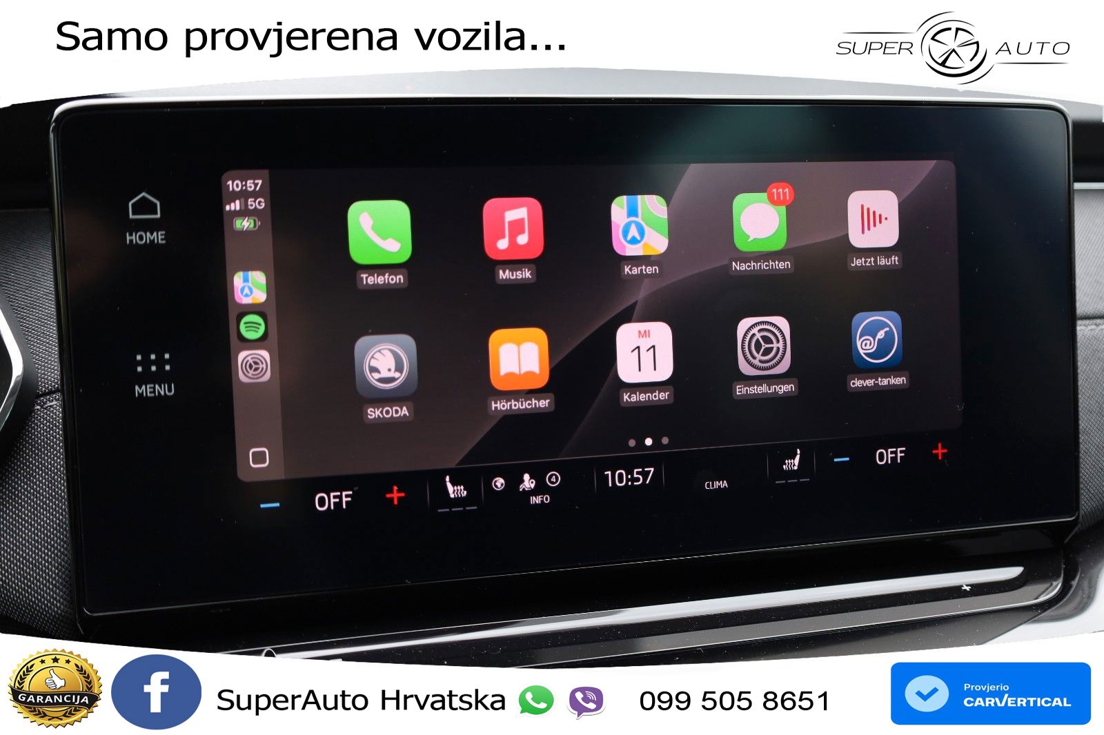 Škoda Octavia Combi 1.5 TSI (150 KS) DSG LED+GR SJED+ACC