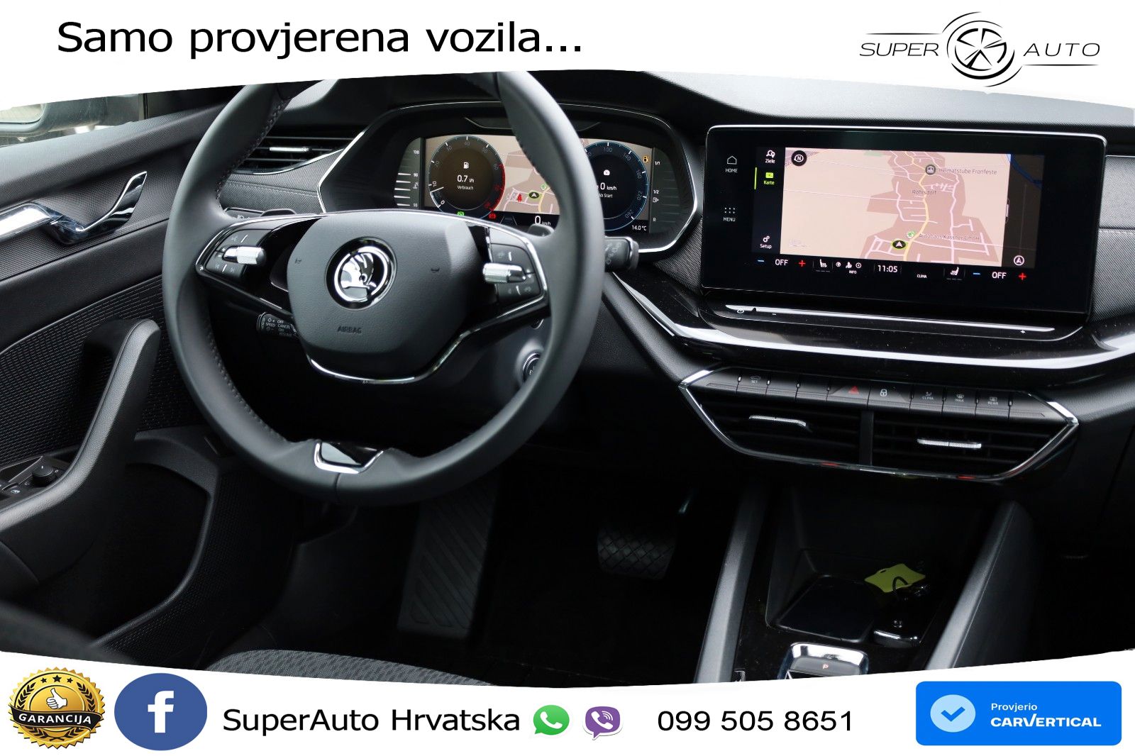 Škoda Octavia Combi 1.5 TSI (150 KS) DSG LED+GR SJED+ACC