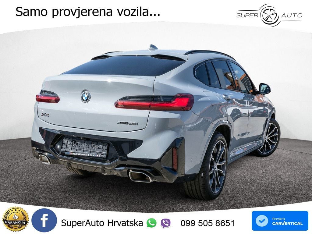 BMW X4 30i (245 KS) xDrive Steptronic M Sport LED+GR SJED+ACC