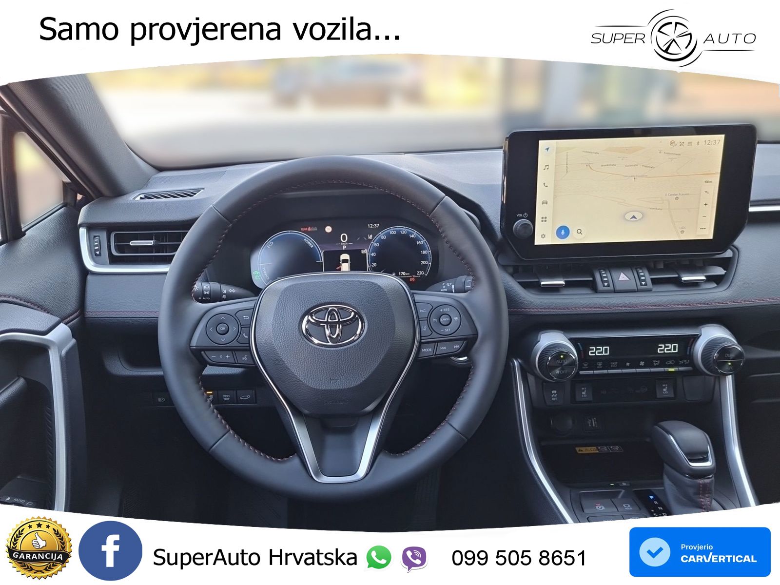 Toyota RAV4 2.5 (306 KS) Hybrid AWD-i eCVT LED+GR SJED+ACC