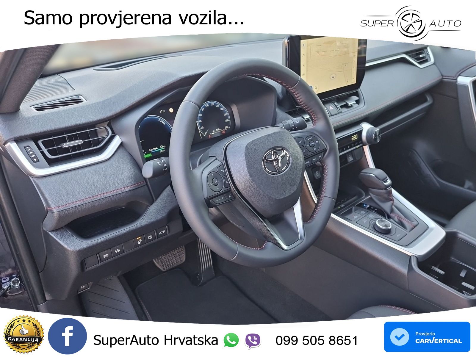 Toyota RAV4 2.5 (306 KS) Hybrid AWD-i eCVT LED+GR SJED+ACC