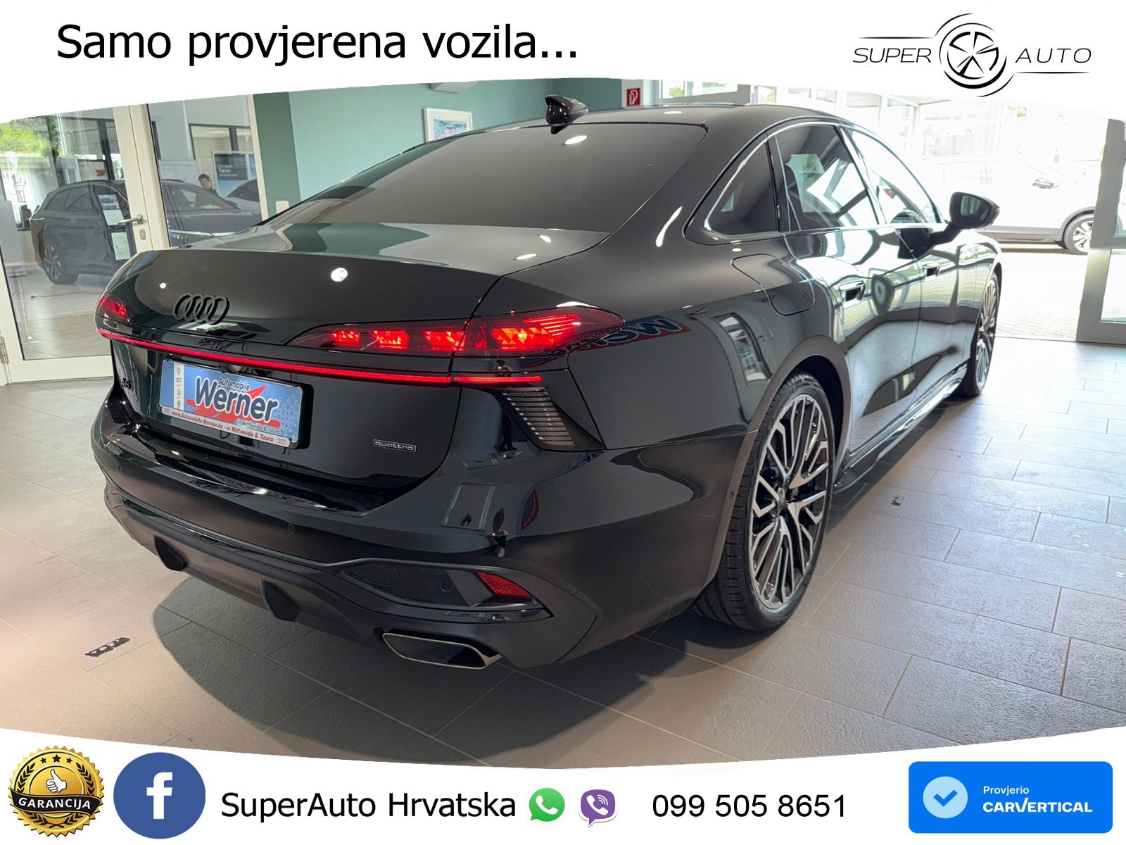 Audi A6 3.0 TFSI V6 (367 KS) quattro S tronic LED+GR SJED+ACC