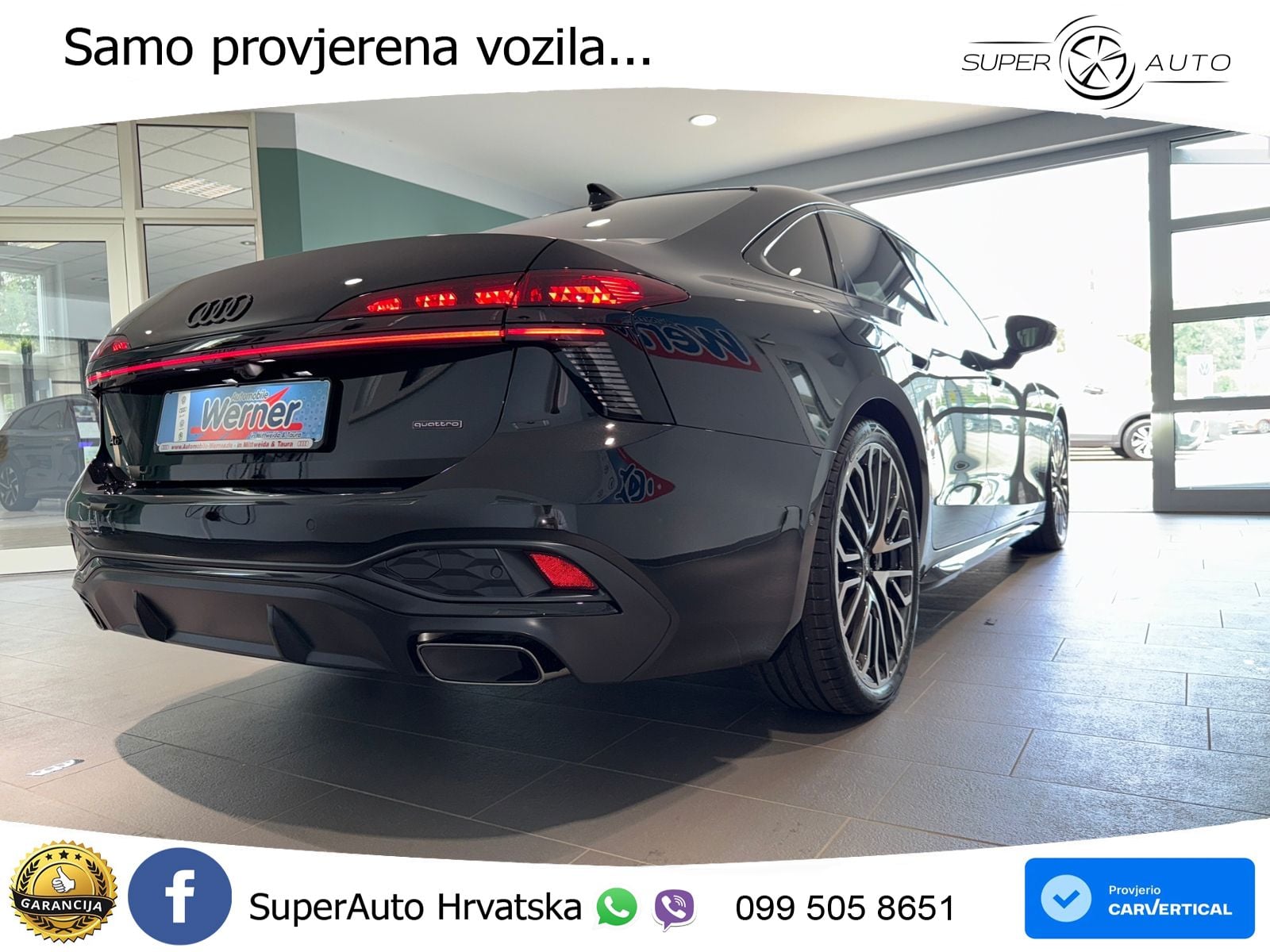 Audi A6 3.0 TFSI V6 (367 KS) quattro S tronic LED+GR SJED+ACC