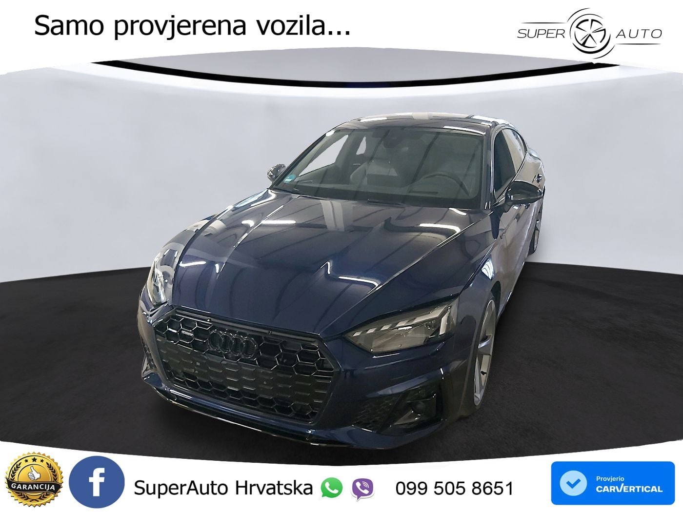 Audi A5 Sportback 40 TDI (204 KS) quattro S tronic S line LED+GR SJED+ACC