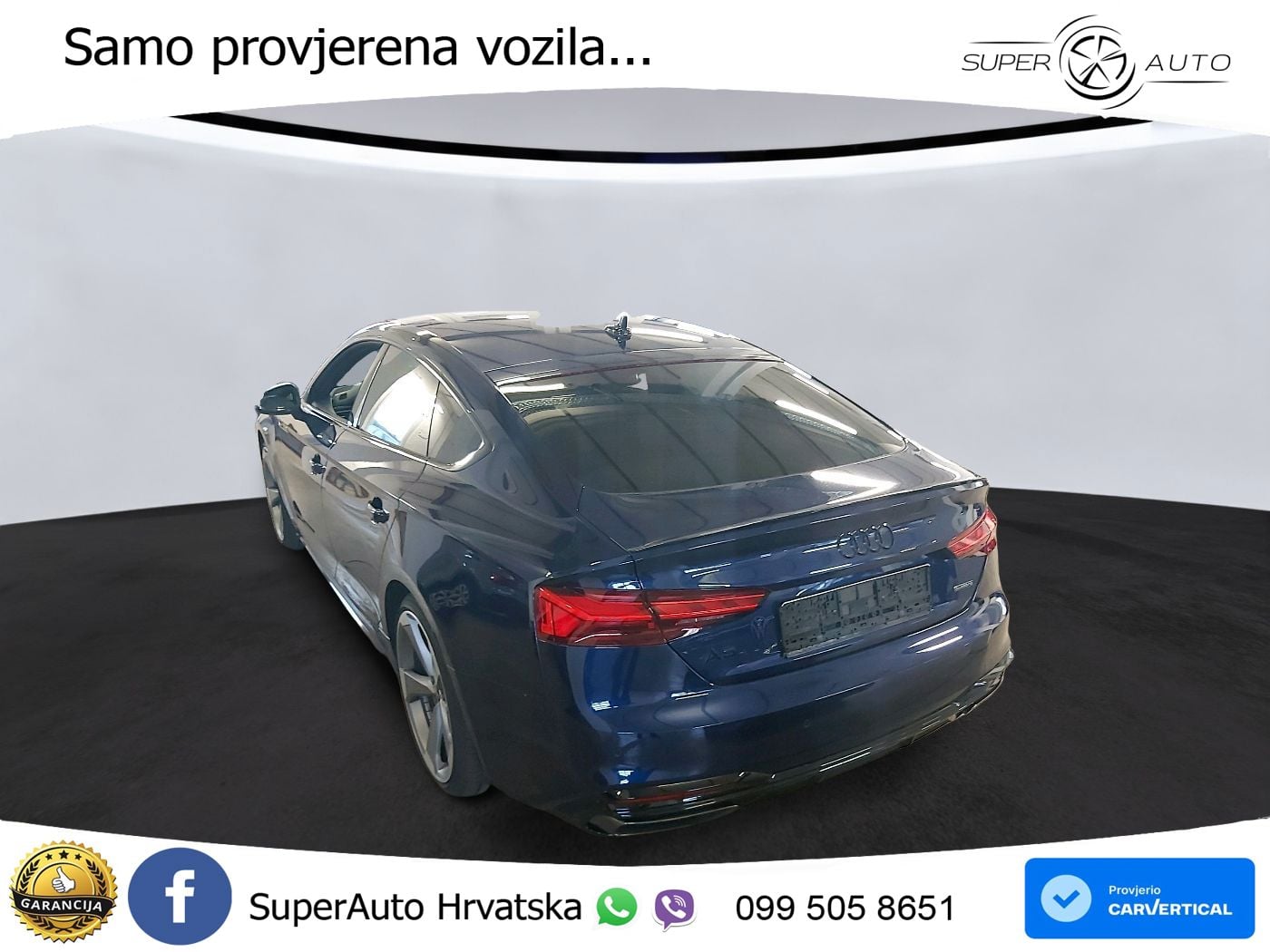 Audi A5 Sportback 40 TDI (204 KS) quattro S tronic S line LED+GR SJED+ACC