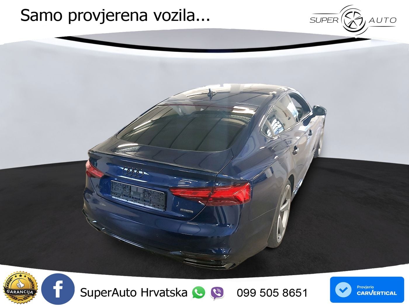 Audi A5 Sportback 40 TDI (204 KS) quattro S tronic S line LED+GR SJED+ACC