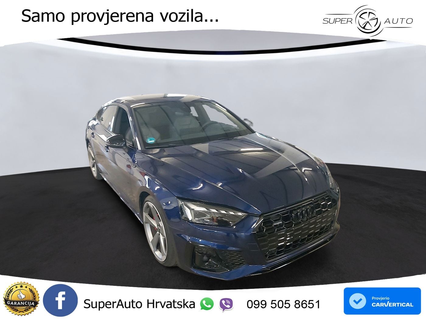 Audi A5 Sportback 40 TDI (204 KS) quattro S tronic S line LED+GR SJED+ACC
