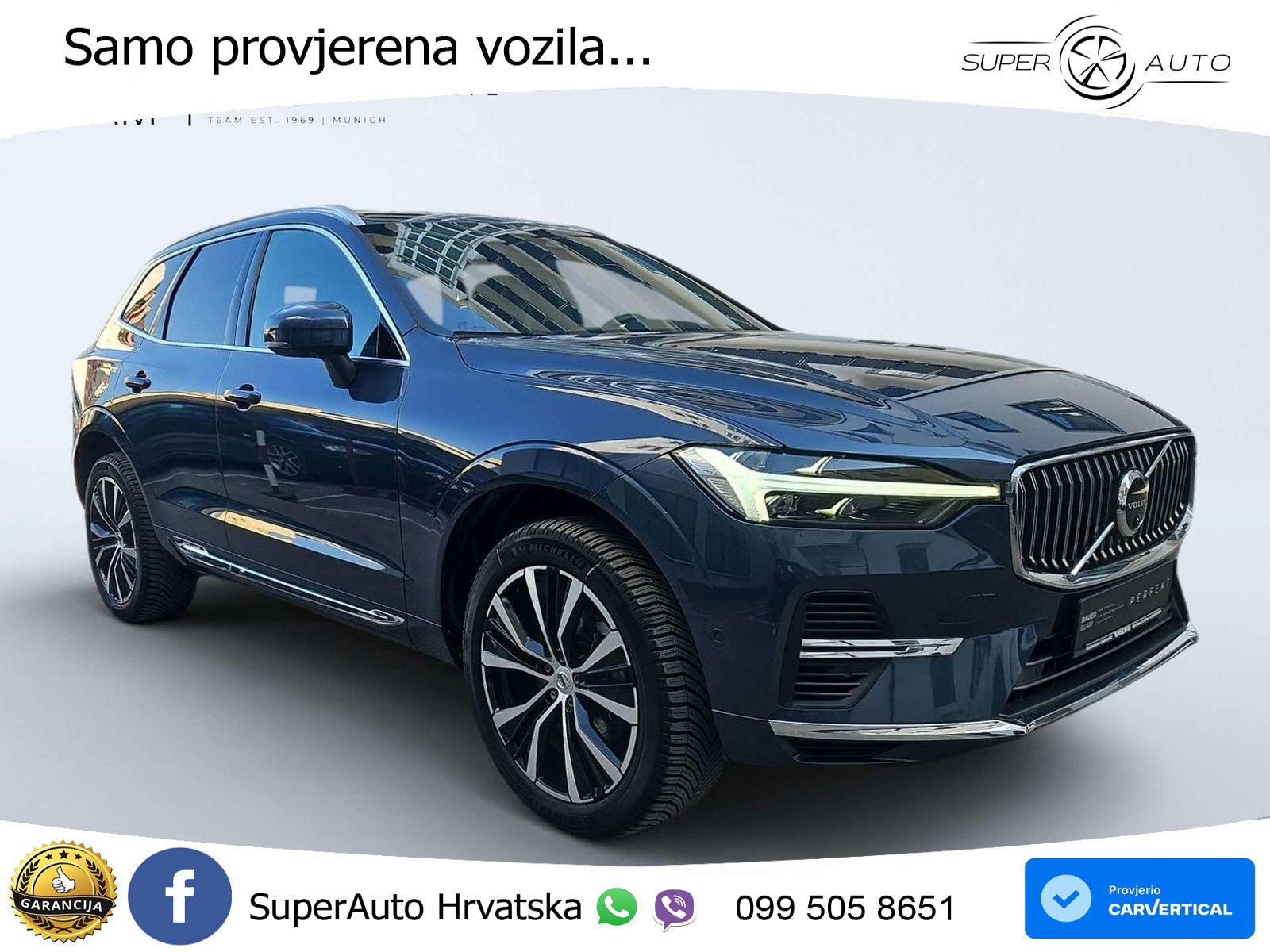 Volvo XC60 T6 AWD Geartronic ACC+GR SJED+360+PANO