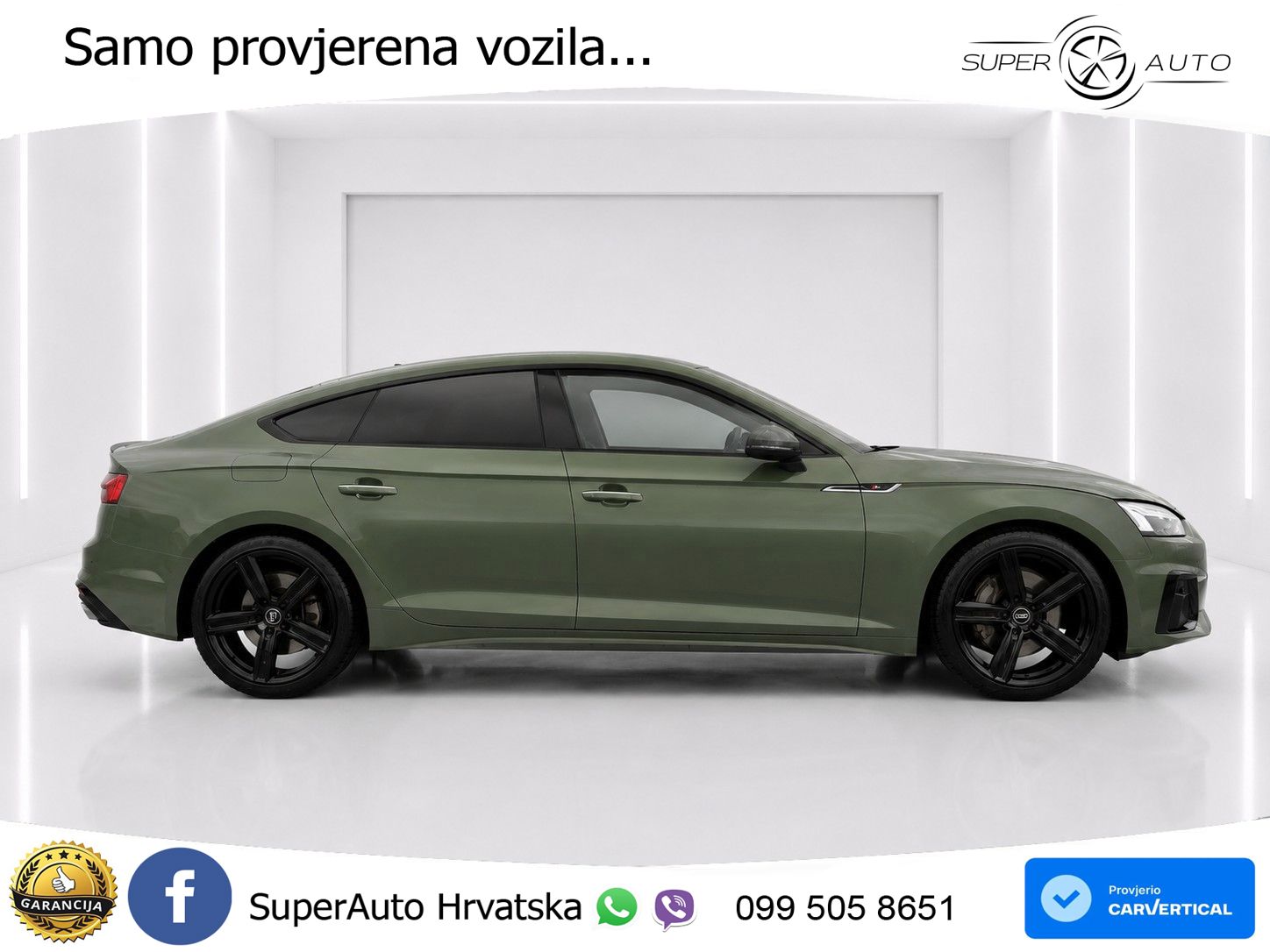 Audi A5 Sportback  40 TFSI (204 KS) quattro S tronic S line MATRIX+GR SJED+KAM