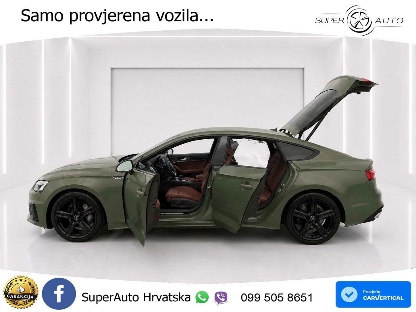 Audi A5 Sportback  40 TFSI (204 KS) quattro S tronic S line MATRIX+GR SJED+KAM