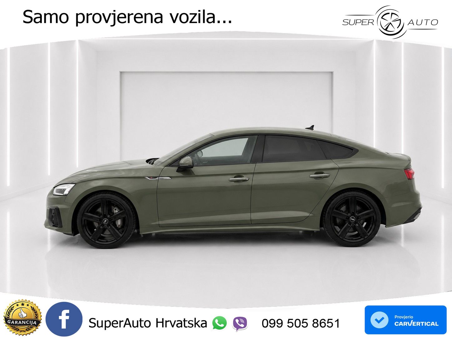 Audi A5 Sportback  40 TFSI (204 KS) quattro S tronic S line MATRIX+GR SJED+KAM