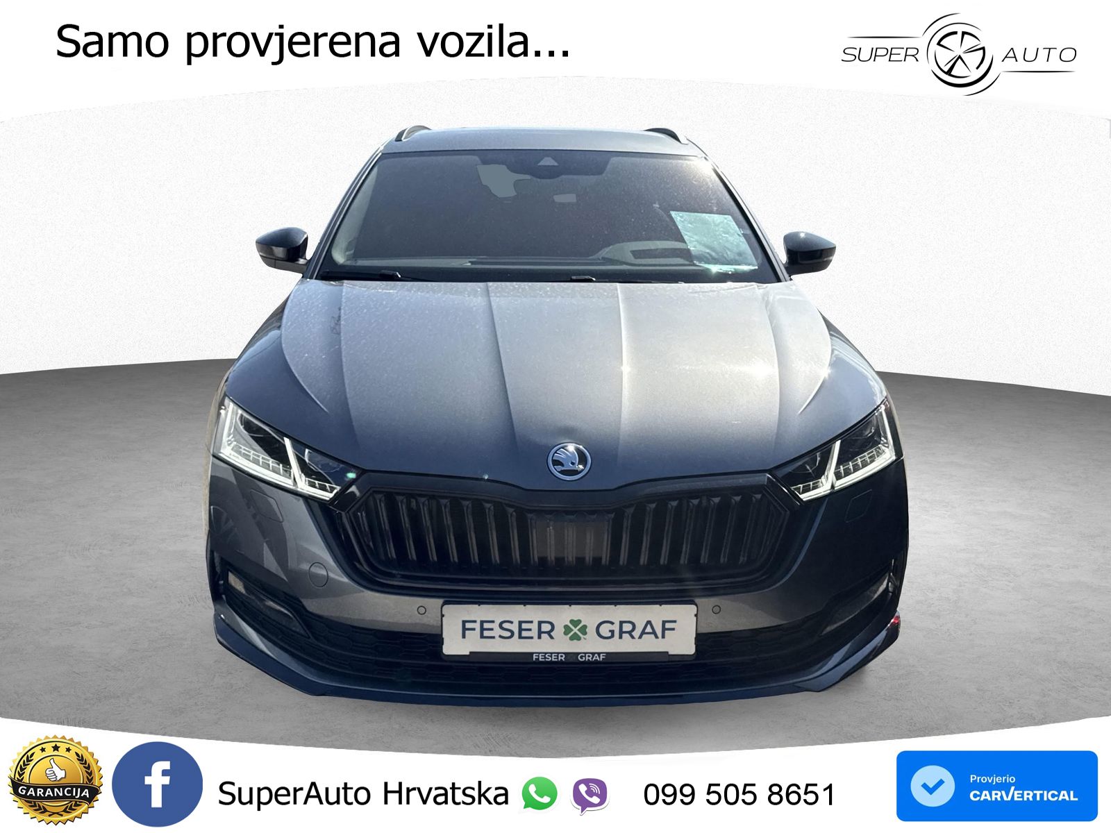 Škoda Octavia Combi 2.0 TDI (150 KS) DSG LED+GR SJED+ACC