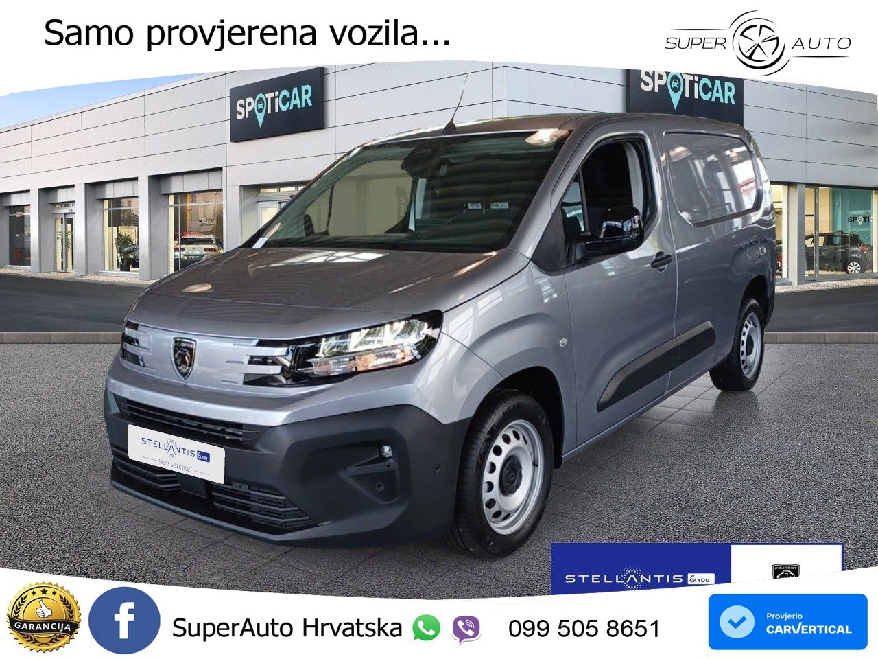 Peugeot Partner XL 1.5 BlueHDi 130 131 KS