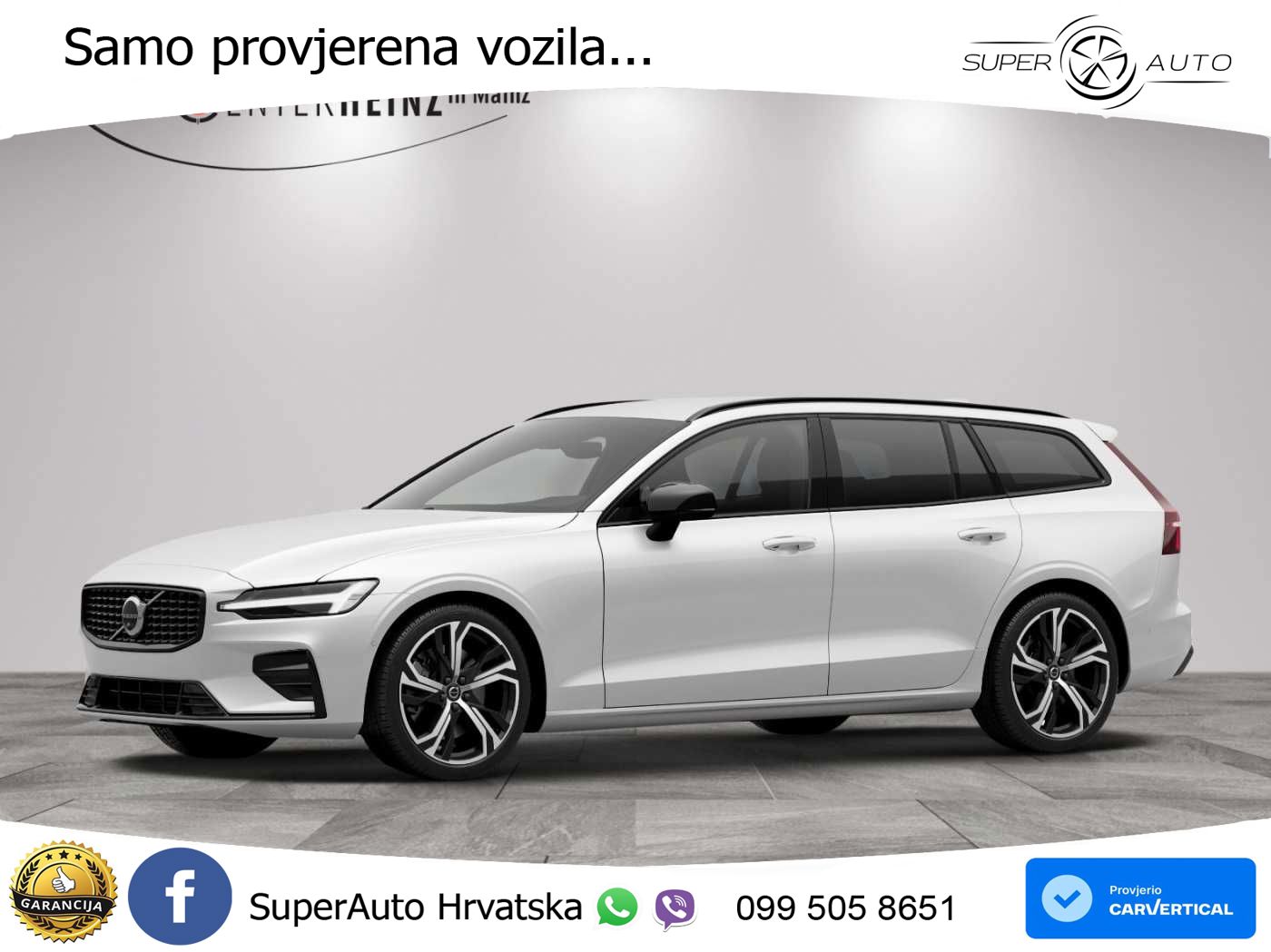 Volvo V60 2.0 B4 Diesel Geartronic LED+GR SJED+ACC