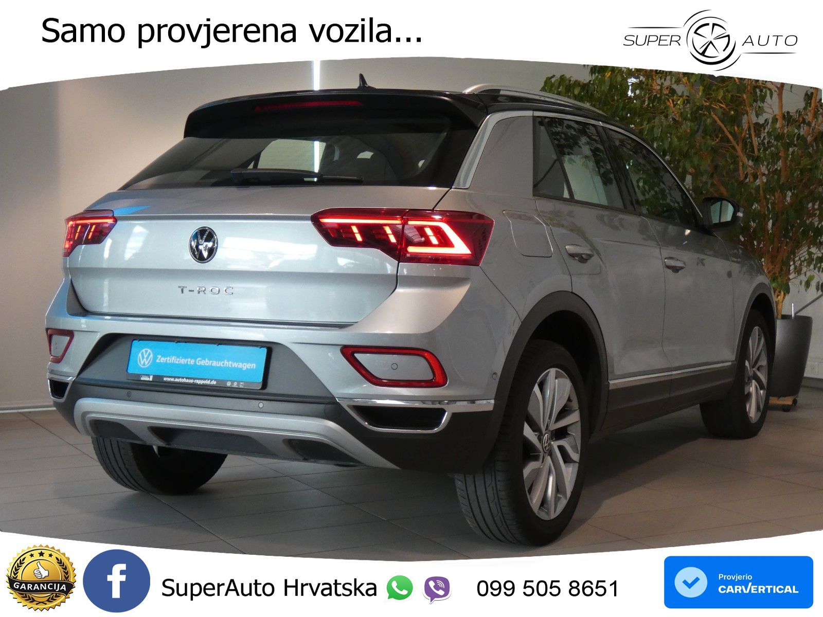 Volkswagen T-Roc I 1.5 TSI (150 KS) DSG LED+GR SJED+ACC