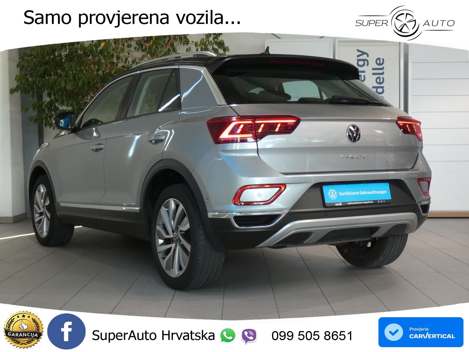 Volkswagen T-Roc I 1.5 TSI (150 KS) DSG LED+GR SJED+ACC