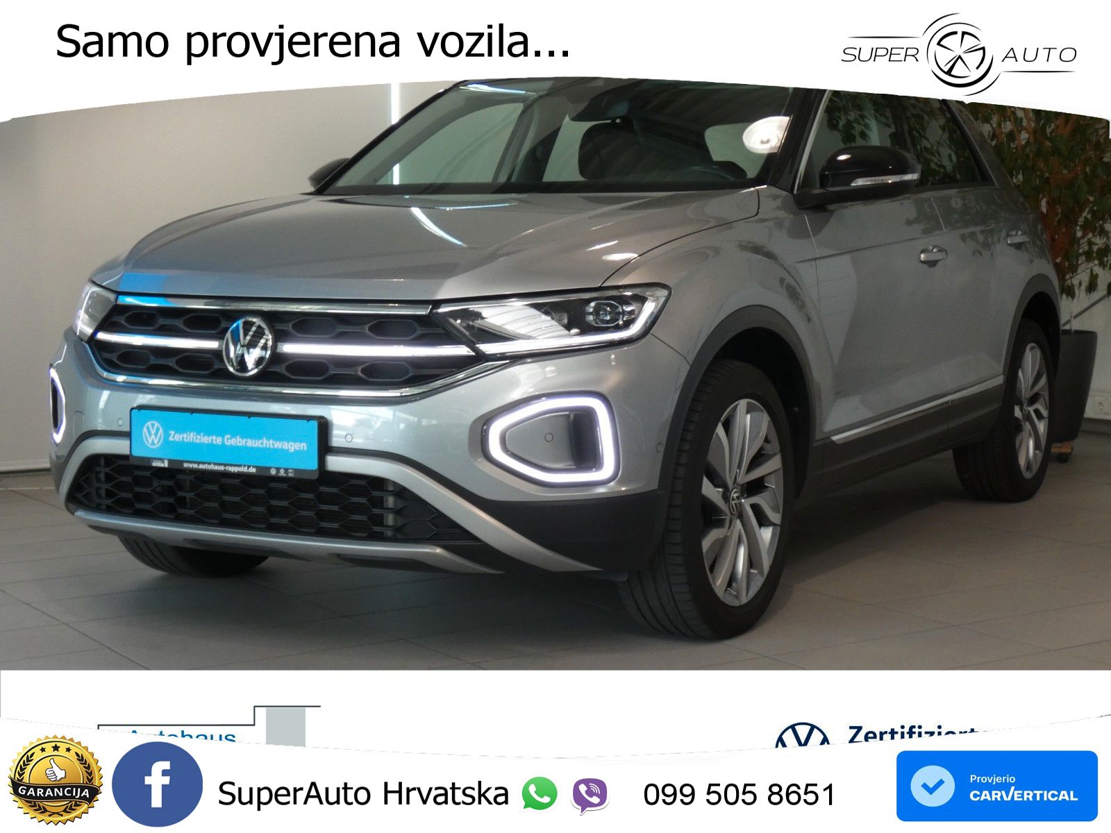 Volkswagen T-Roc I 1.5 TSI (150 KS) DSG LED+GR SJED+ACC
