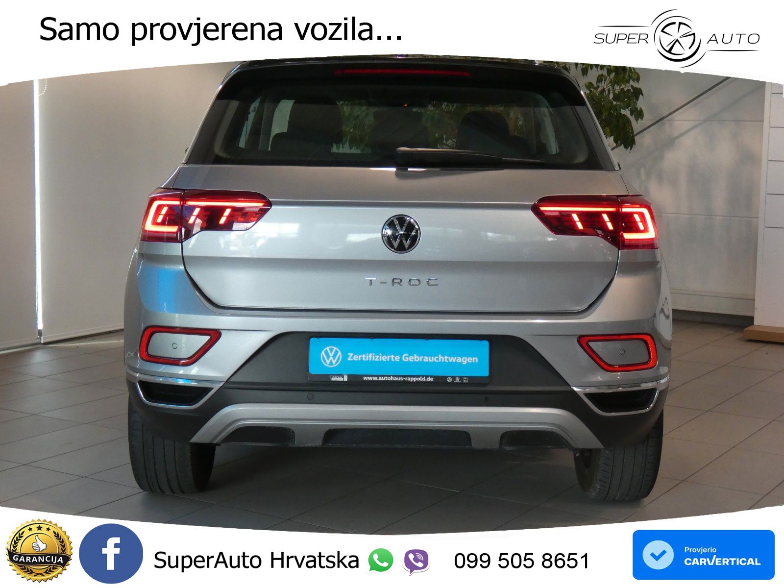Volkswagen T-Roc I 1.5 TSI (150 KS) DSG LED+GR SJED+ACC