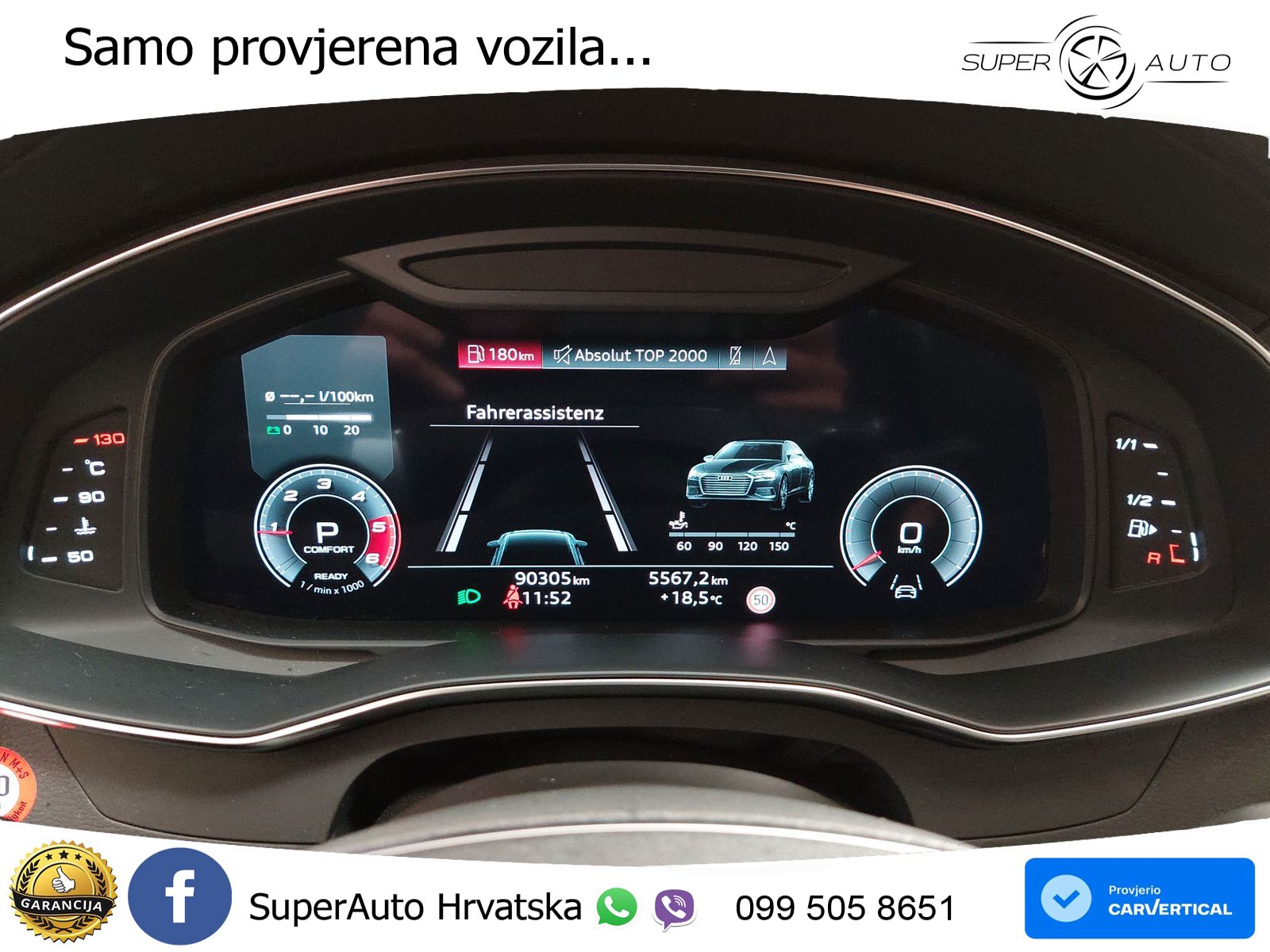 Audi A6 35 TDI (163 KS) S tronic LED+GR SJED+ACC
