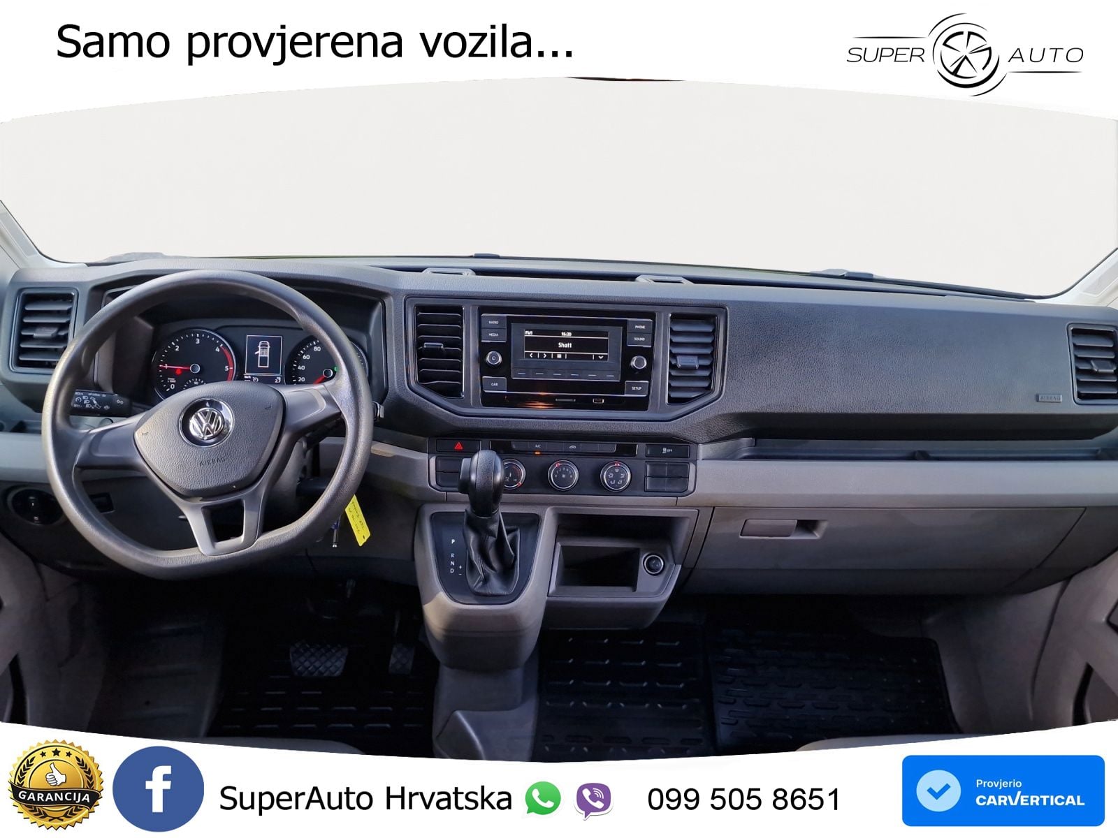 Volkswagen Crafter Pritsche 2.0 TDI Doka Audio+StandH 140 KS