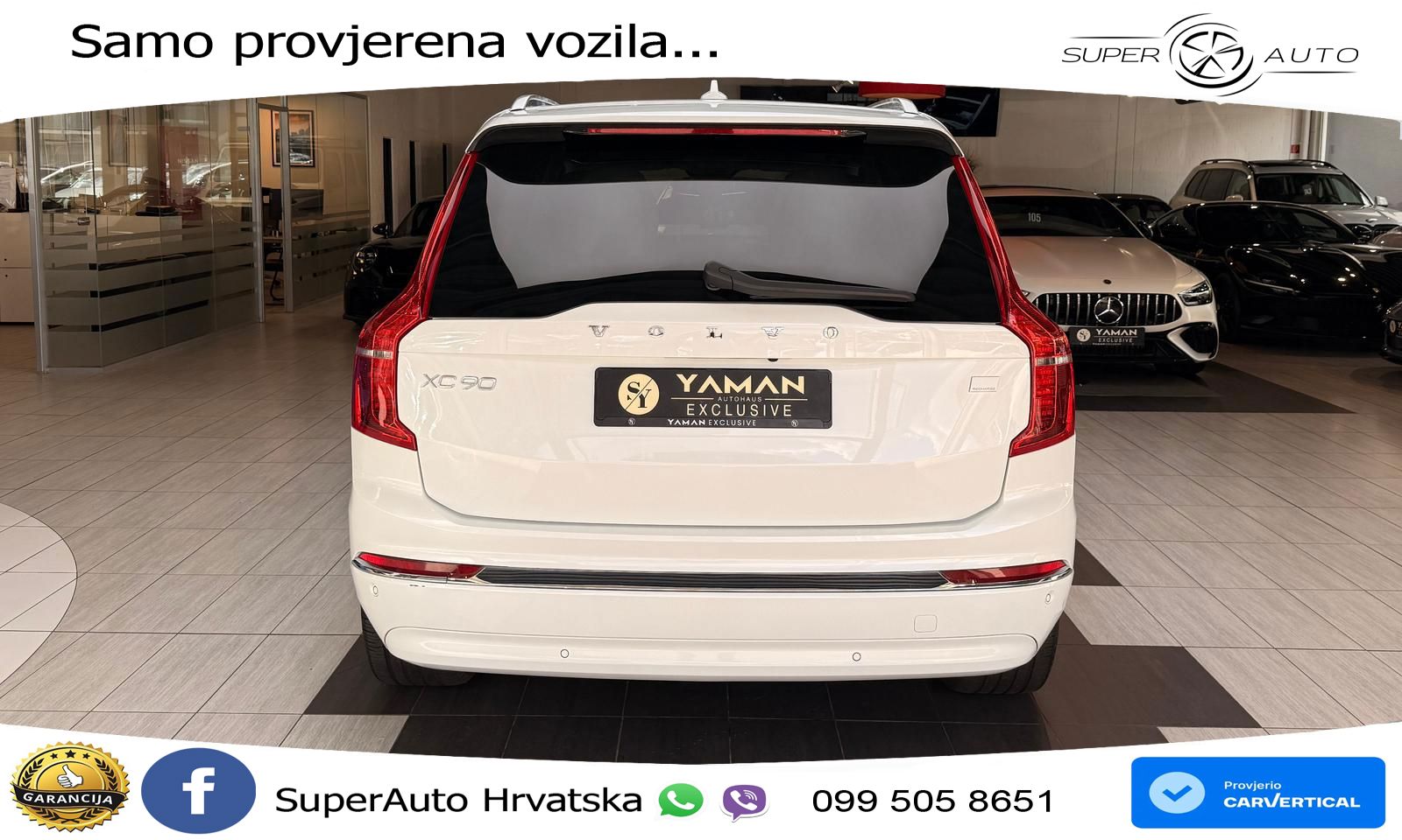 Volvo XC90 2.0 T8 AWD Automatic ACC+HEAD+4xGR SJED+360+PANO