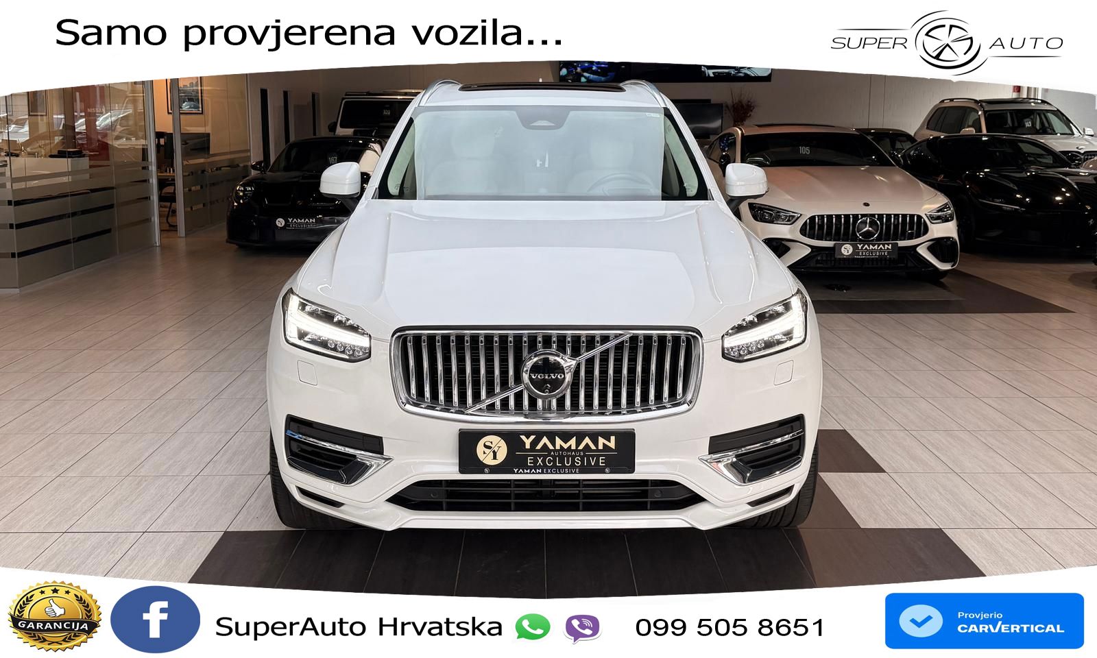 Volvo XC90 2.0 T8 AWD Automatic ACC+HEAD+4xGR SJED+360+PANO