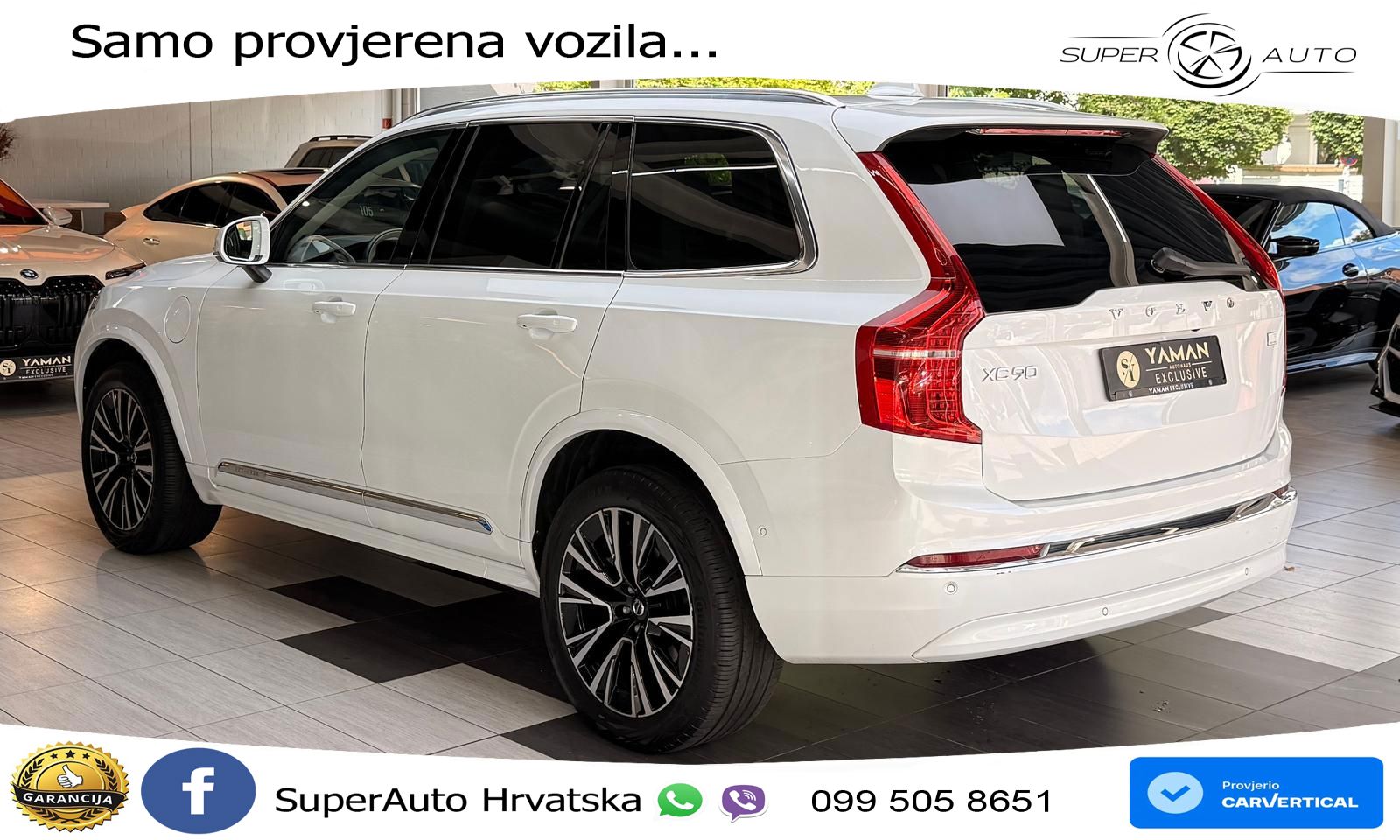 Volvo XC90 2.0 T8 AWD Automatic ACC+HEAD+4xGR SJED+360+PANO