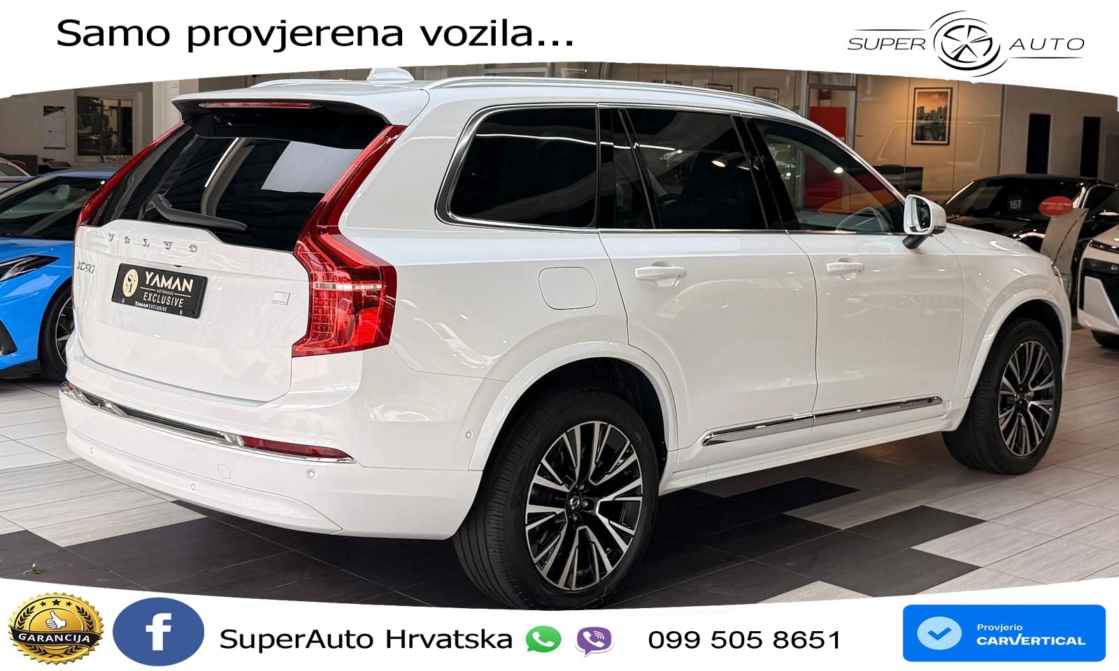 Volvo XC90 2.0 T8 AWD Automatic ACC+HEAD+4xGR SJED+360+PANO
