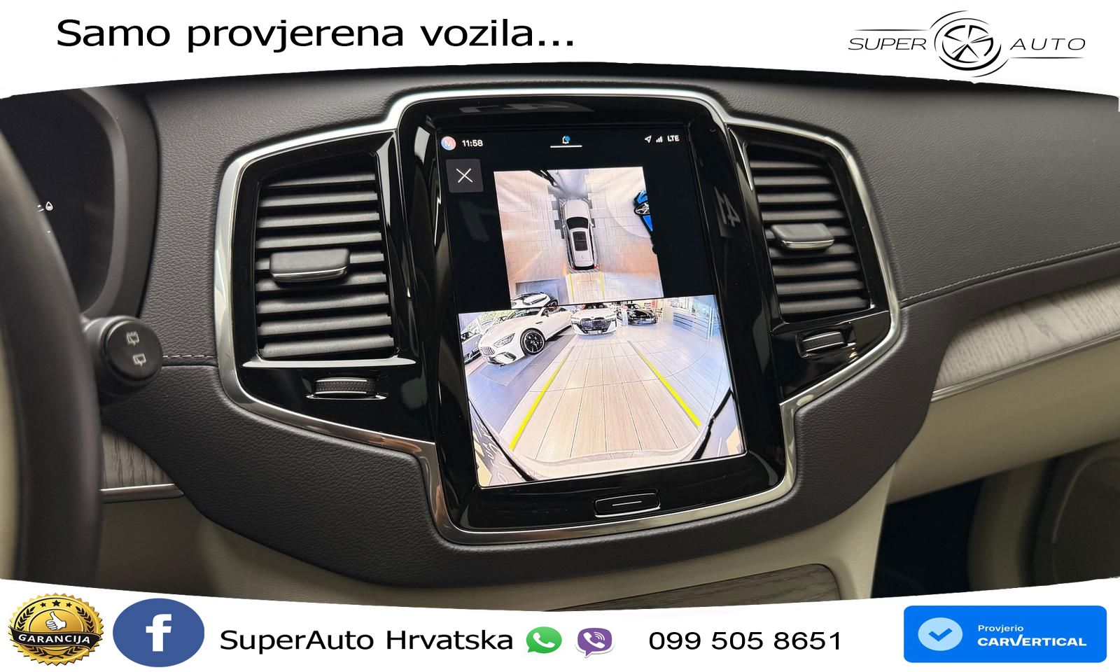 Volvo XC90 2.0 T8 AWD Automatic ACC+HEAD+4xGR SJED+360+PANO