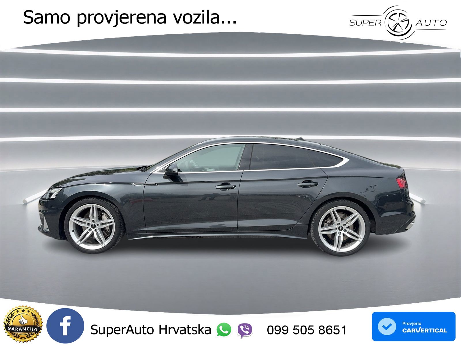 Audi A5 Sportback 45 TFSI (265 KS) quattro S tronic S line LED+ACC