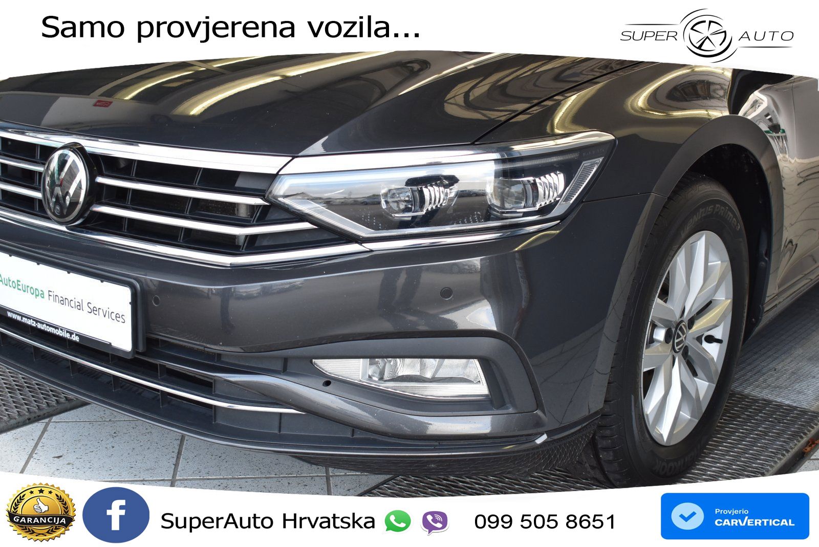 Volkswagen Passat Variant 2.0 TDI (150 KS) DSG Business MATRIX+GR SJED+KAM